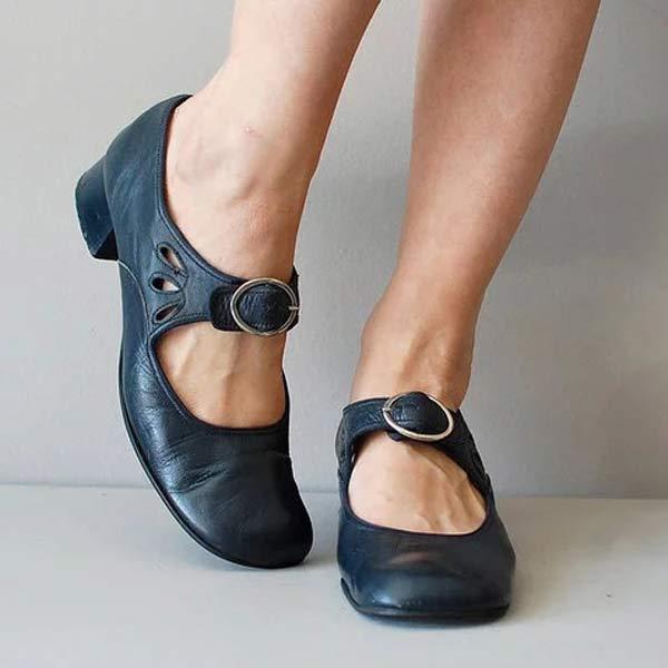 Mirelle | Elegant Buckled Comfort Shoes - LXNDON