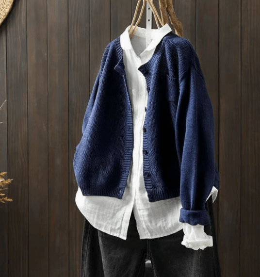 Mirelle | Vintage Button - Up Cardigan - LXNDON