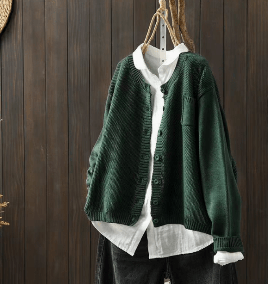 Mirelle | Vintage Button - Up Cardigan - LXNDON
