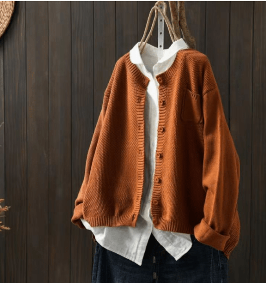 Mirelle | Vintage Button - Up Cardigan - LXNDON