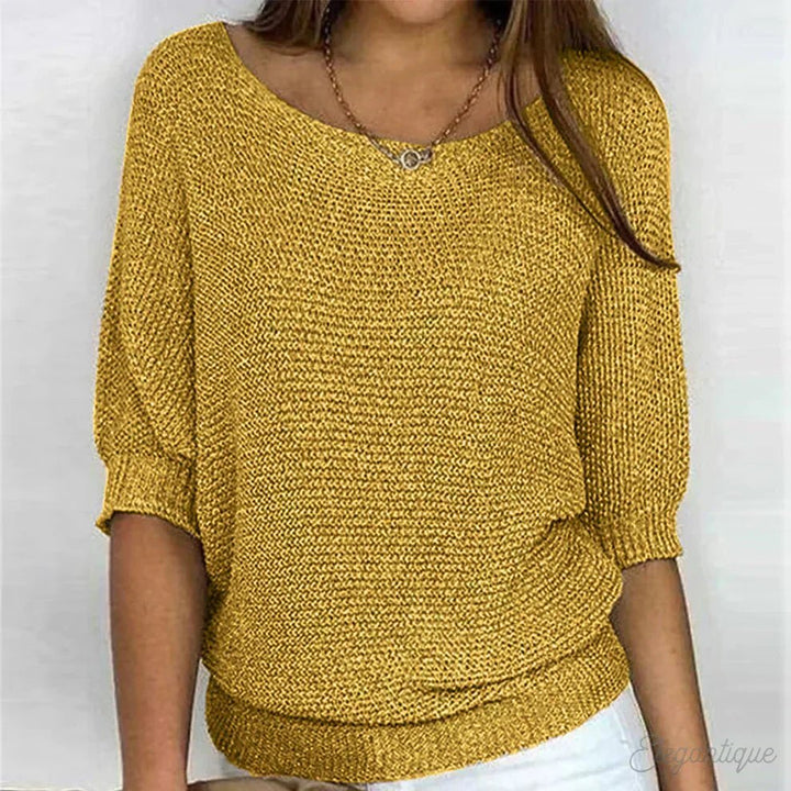 Mireya | Cozy Chic Loose - Knit Sweater - LXNDON