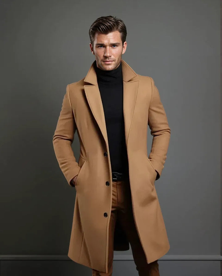 Elias Essential Overcoat | Modern Refined Style