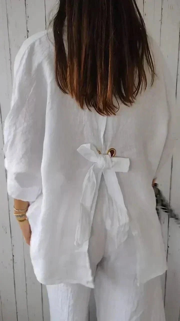 Olivia | Elegant Button - Down Shirt - LXNDON
