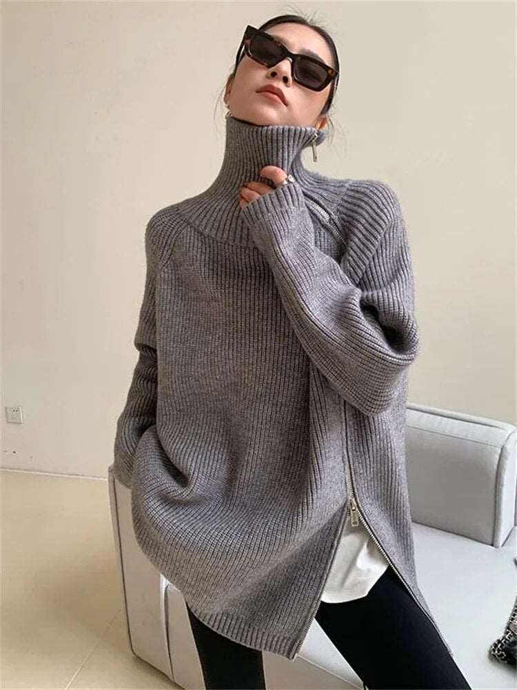 Oversized Turtleneck - LXNDONnone