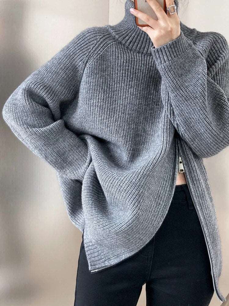 Oversized Turtleneck - LXNDONnone