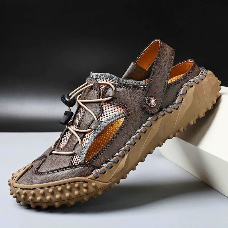 Protego Genuine Leather Sandals - LXNDON
