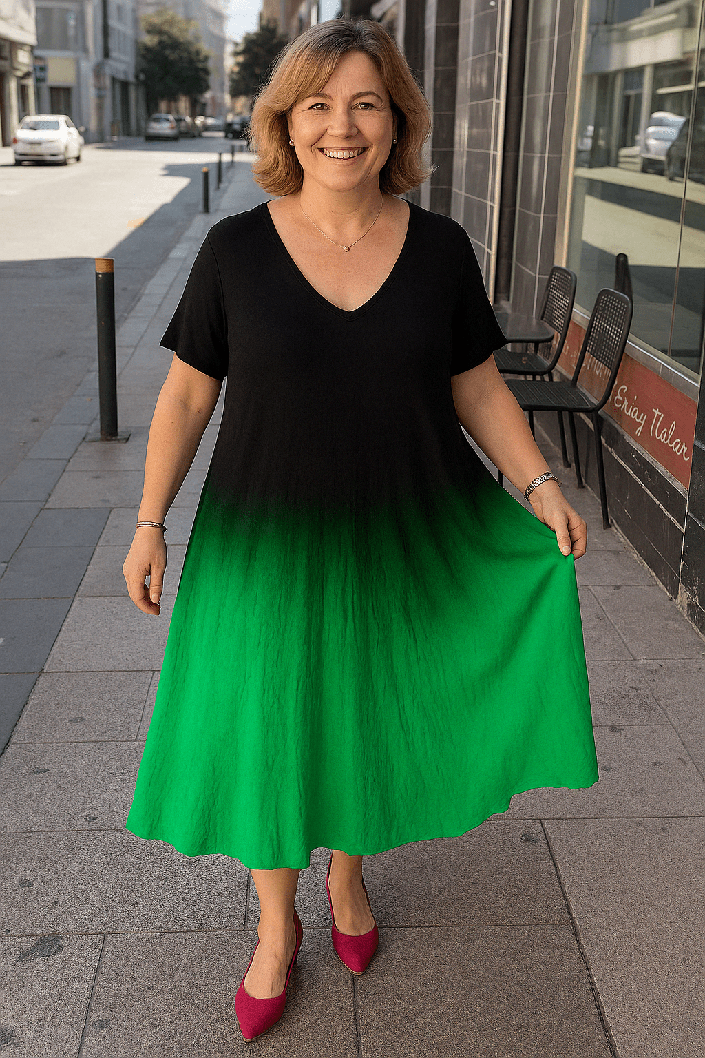 Renata | Stylish Flattering Dress - LXNDON