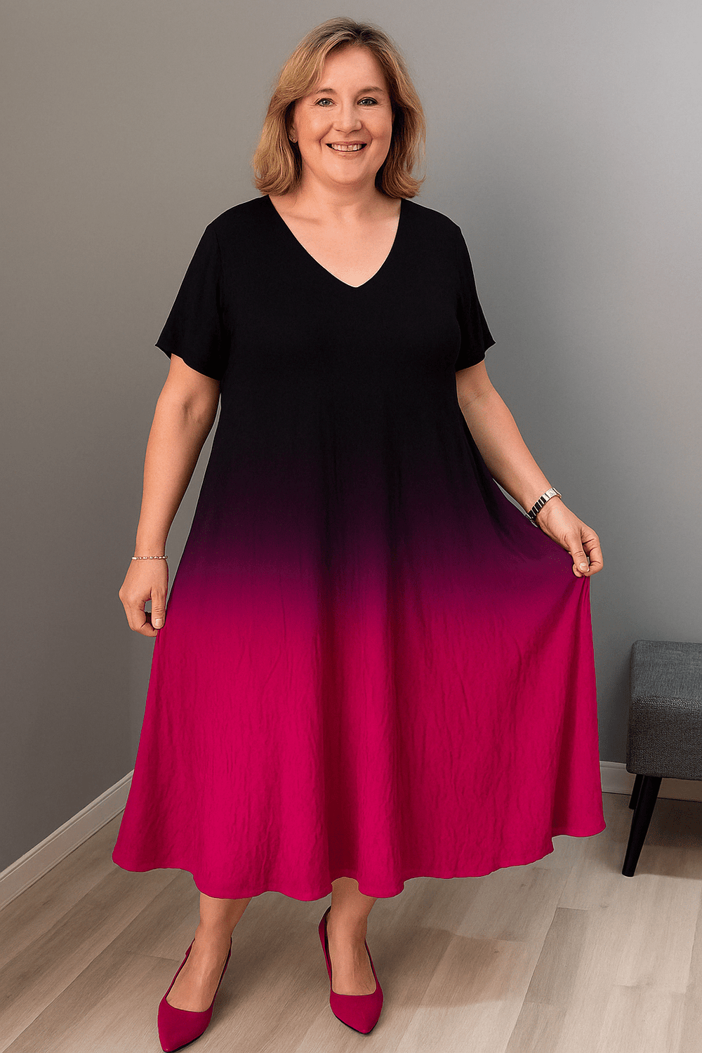 Renata | Stylish Flattering Dress - LXNDON
