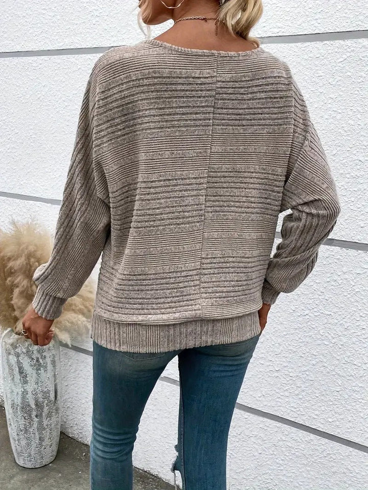 Rhetta | Relaxed Knit Sweater - LXNDON