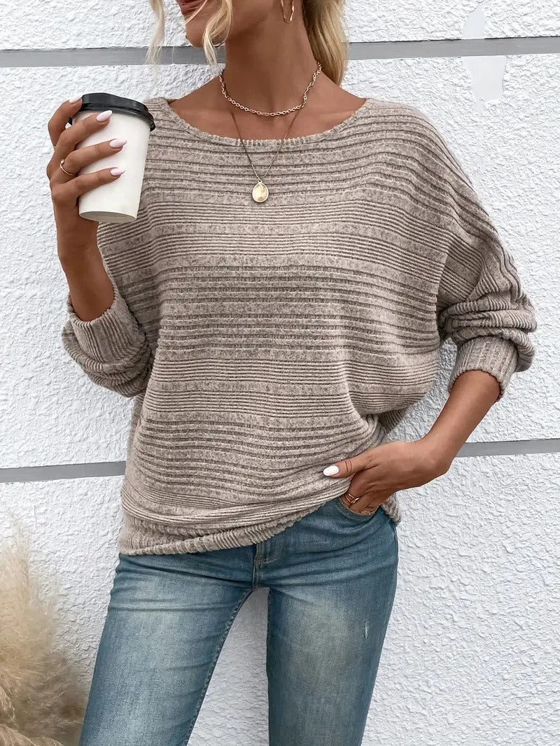 Rhetta | Relaxed Knit Sweater - LXNDON