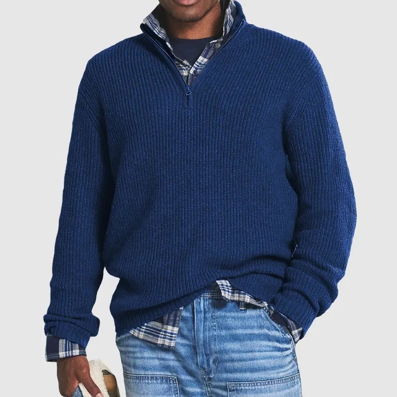RON - Quarter Zip Sweater - LXNDON