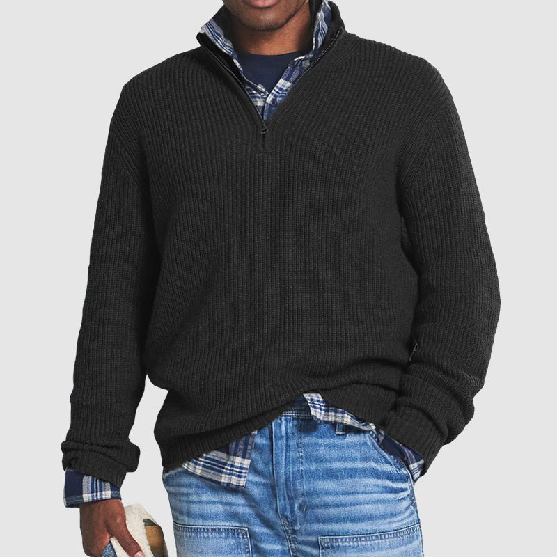 RON - Quarter Zip Sweater - LXNDON
