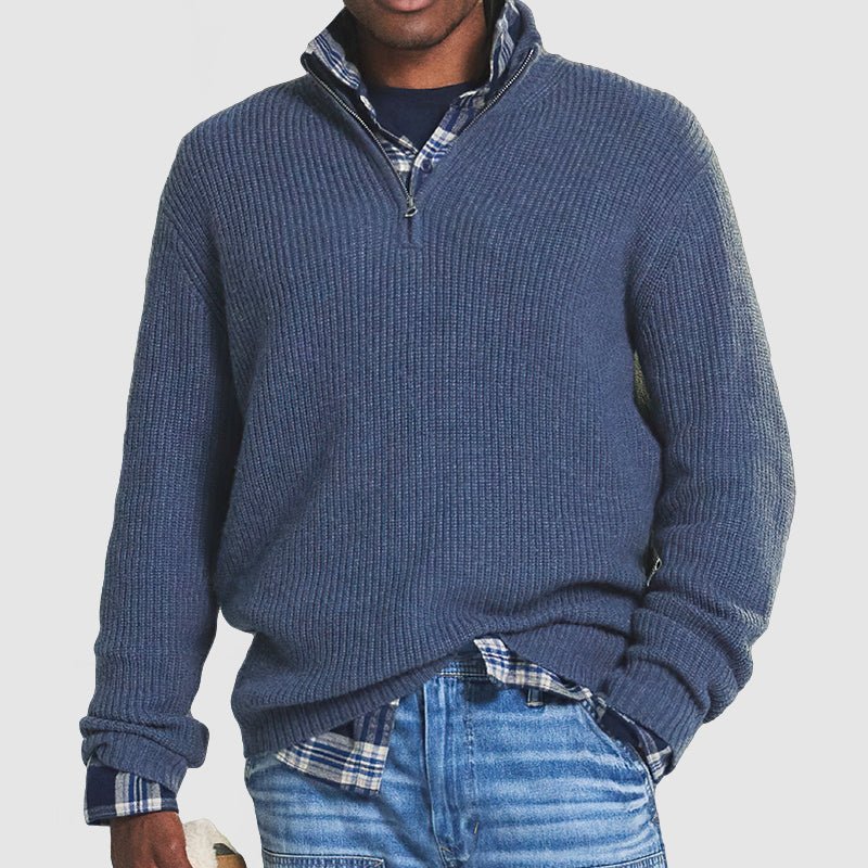 RON - Quarter Zip Sweater - LXNDON