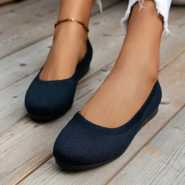 Sabrina | Minimalist Comfort Slip - On Flats - LXNDON