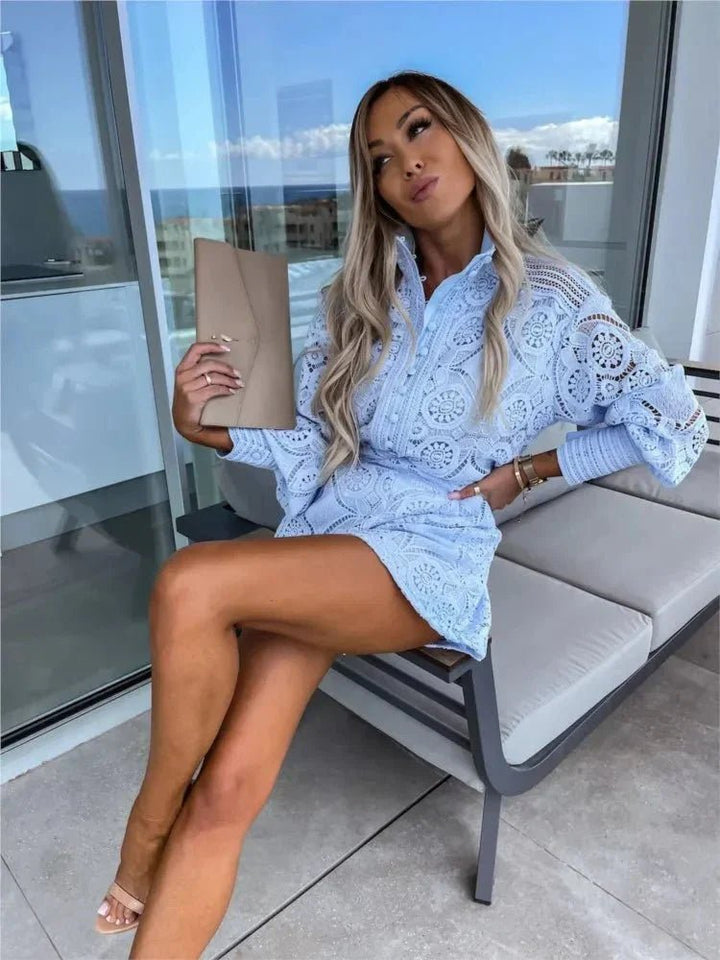 Saraya | Elegant Two - Piece Short Set - LXNDON