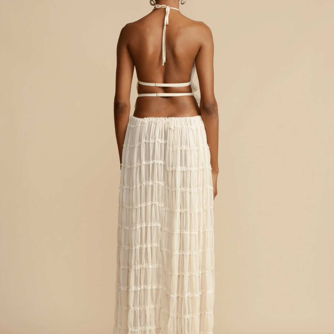 Selara | Elegant Pleated Summer Set - LXNDON