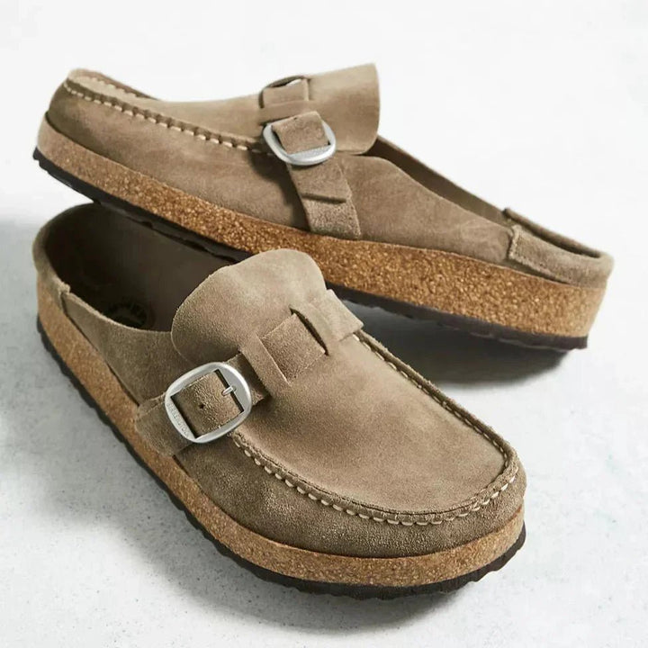 Serena | Comfortable Buckle Loafers - LXNDONSKU_1753277522411_316