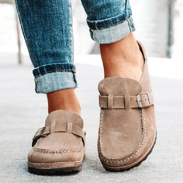 Serena | Comfortable Buckle Loafers - LXNDONSKU_1753277522411_316