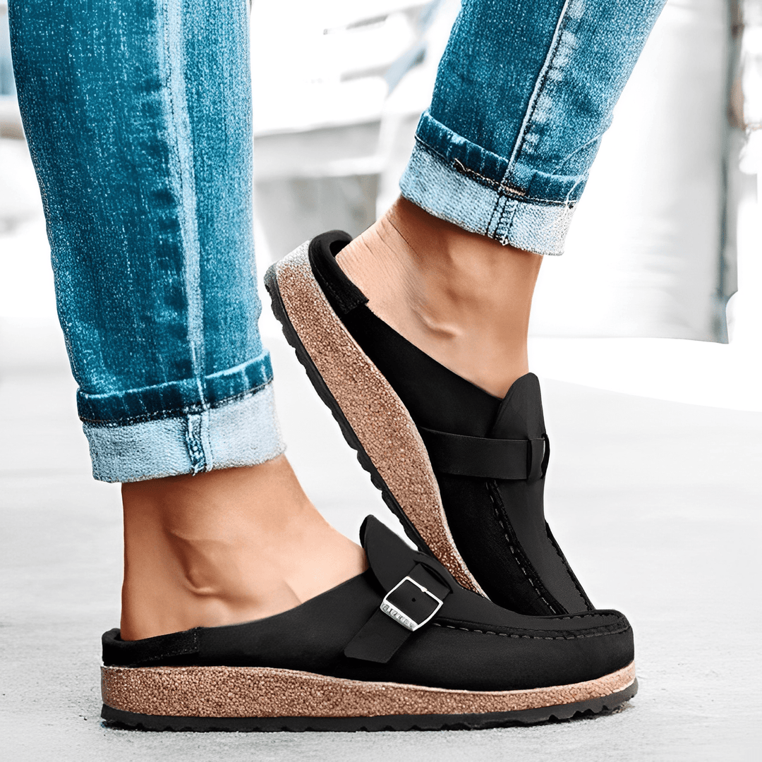 Serena | Comfortable Buckle Loafers - LXNDONSKU_1753277522411_573