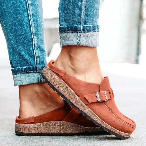 Serena | Comfortable Buckle Loafers - LXNDONSKU_1753277522411_594