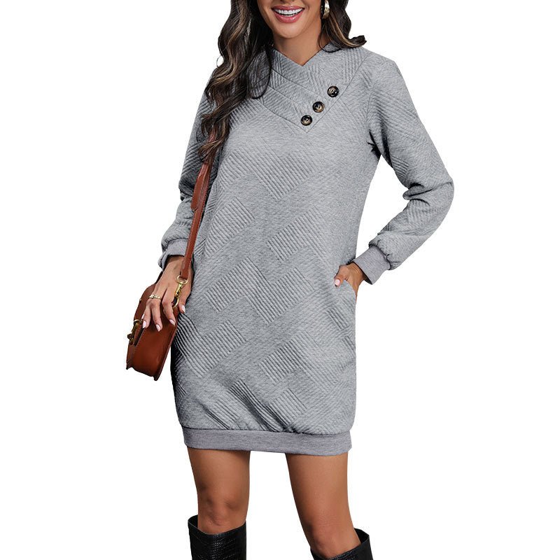 Slimming Long Sleeve Shaping Dress - LXNDON2004333613000292