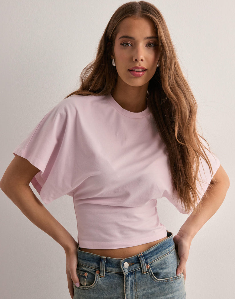 Selene Structured Crop Tee | Women’s Modern Casual Wear