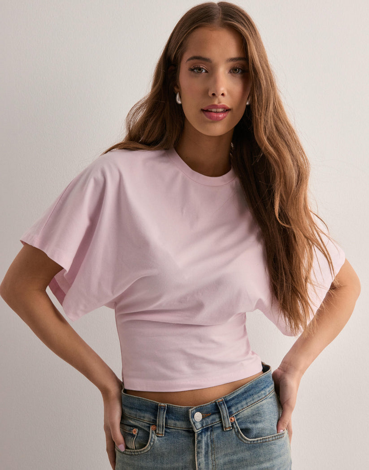 Selene Structured Crop Tee | Women’s Modern Casual Wear