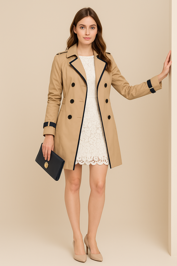 Isabelle Trench Coat | Women’s Classic Tailored Style