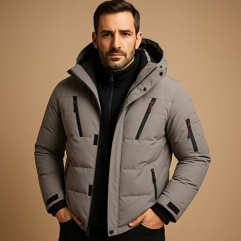 Darian Utility Puffer Jacket | Men’s Performance Winter Layer