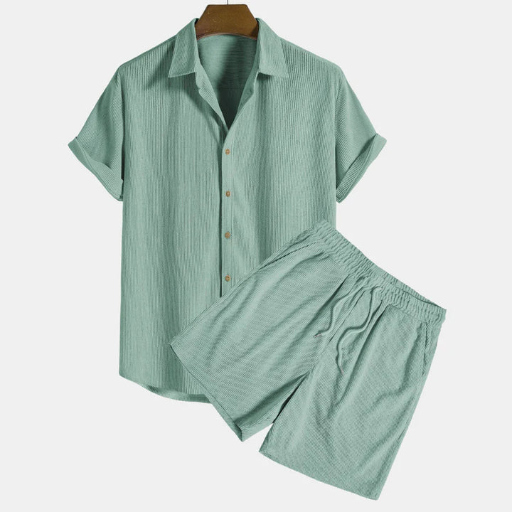 Zachary | Elegant Corduroy Trouser Set - LXNDON