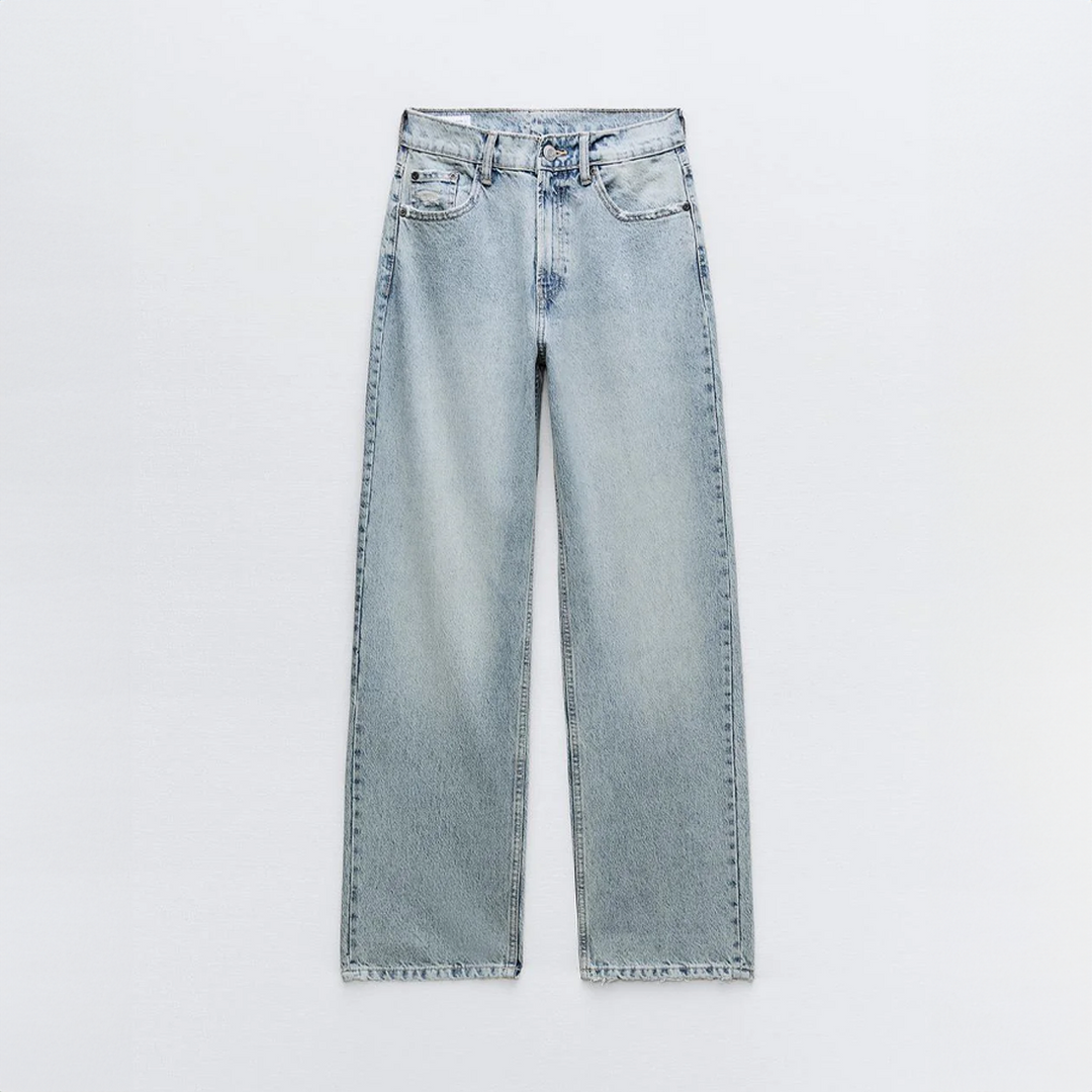 Zivah Wide-Leg Denim | Relaxed High-Waist Jeans