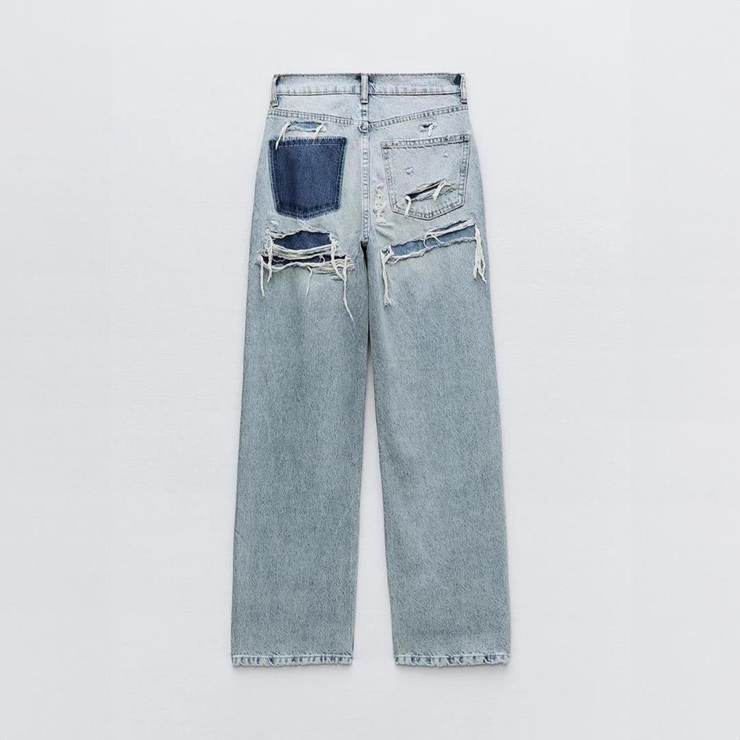 Zivah Wide-Leg Denim | Relaxed High-Waist Jeans