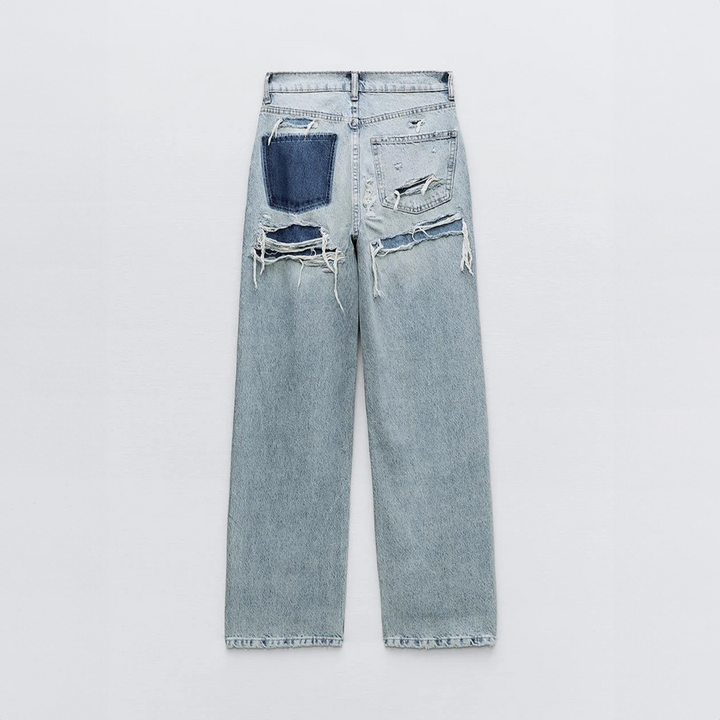 Zivah Wide-Leg Denim | Relaxed High-Waist Jeans
