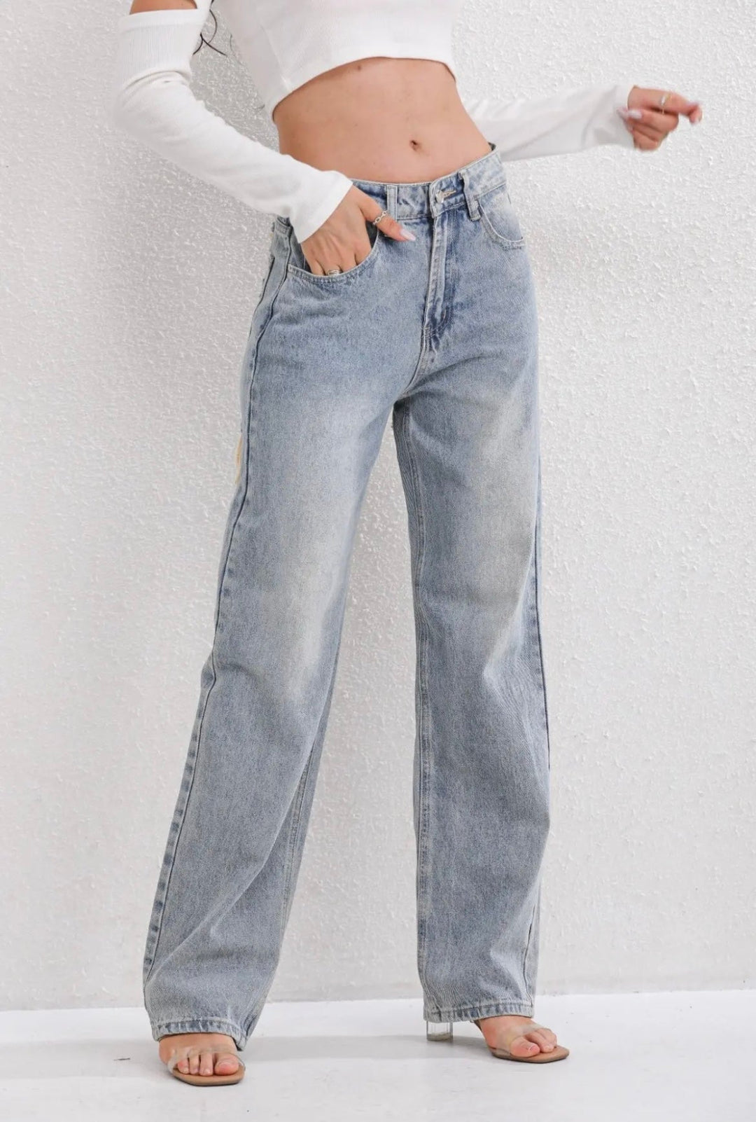 Zivah Wide-Leg Denim | Relaxed High-Waist Jeans